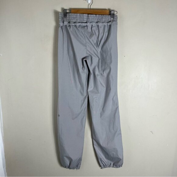 Lululemon Devi Dance Studio Pant White Grey Striped Size 4 Women’s 32” Mid Rise - Picture 3 of 12